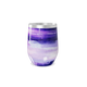 Copo Térmico Slim - Roxo com Estampa Artística