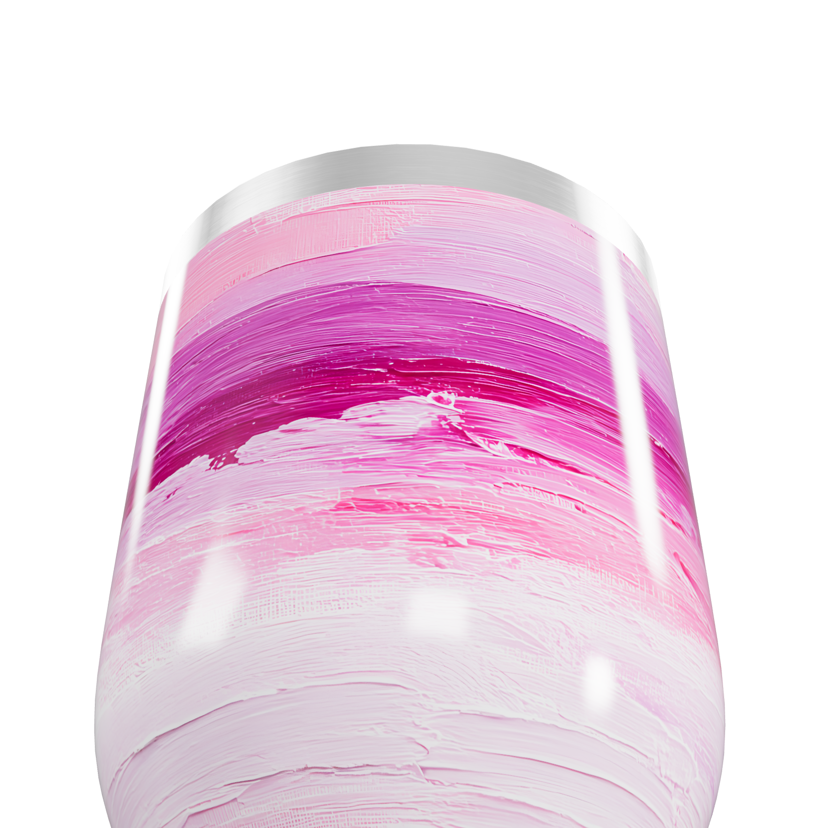 Copo Térmico Slim - Rosa Degradê Aço Inox