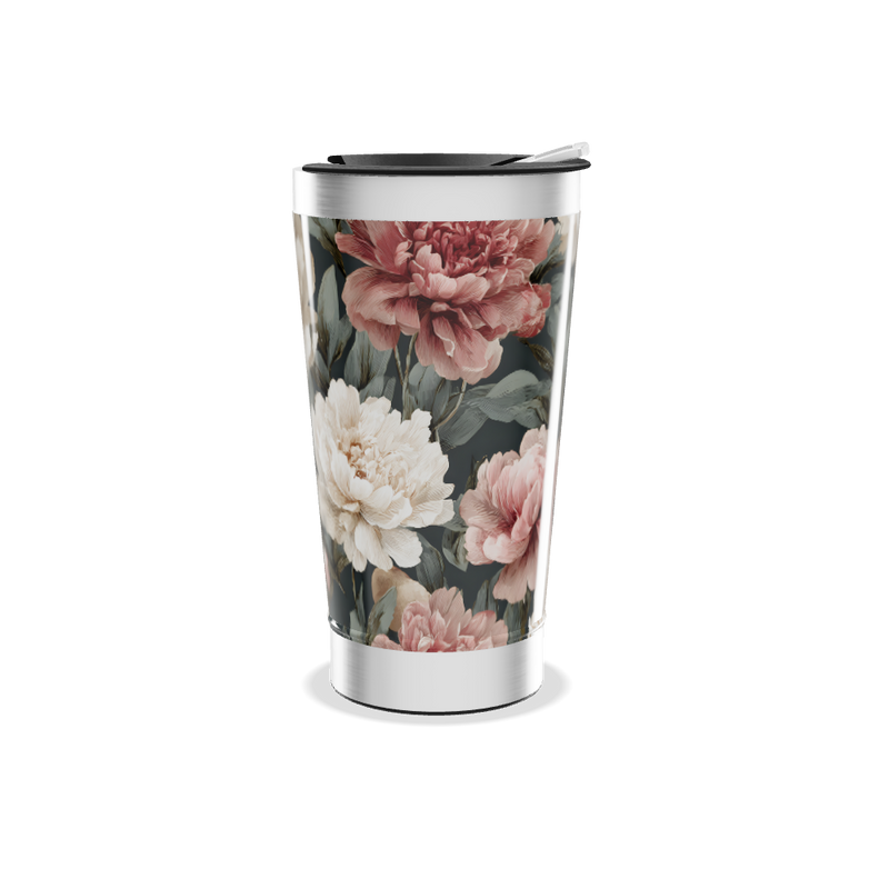 Copo Térmico - Floral Aço Inox