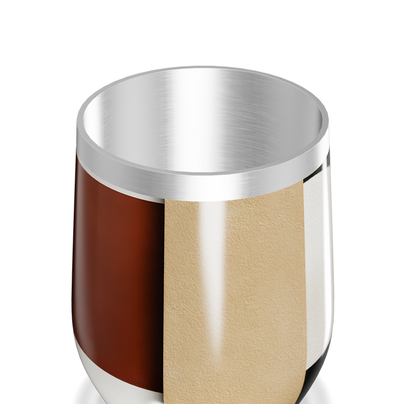 Copo Térmico Slim - Estampa Geométrica Colorida