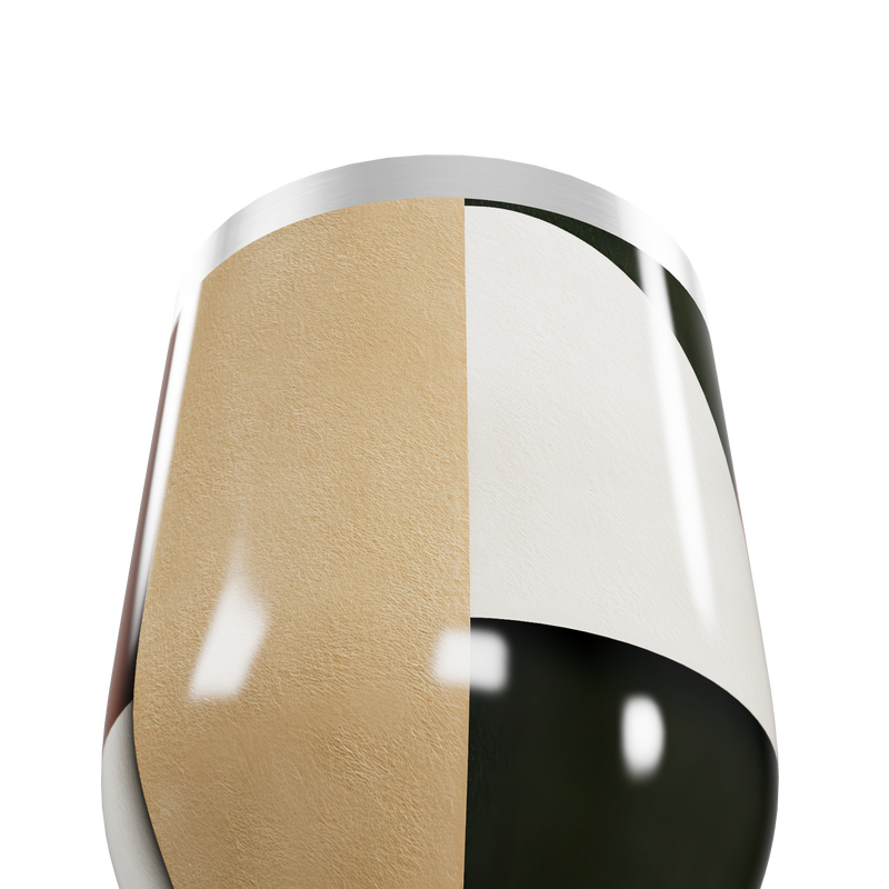 Copo Térmico Slim - Estampa Geométrica Colorida