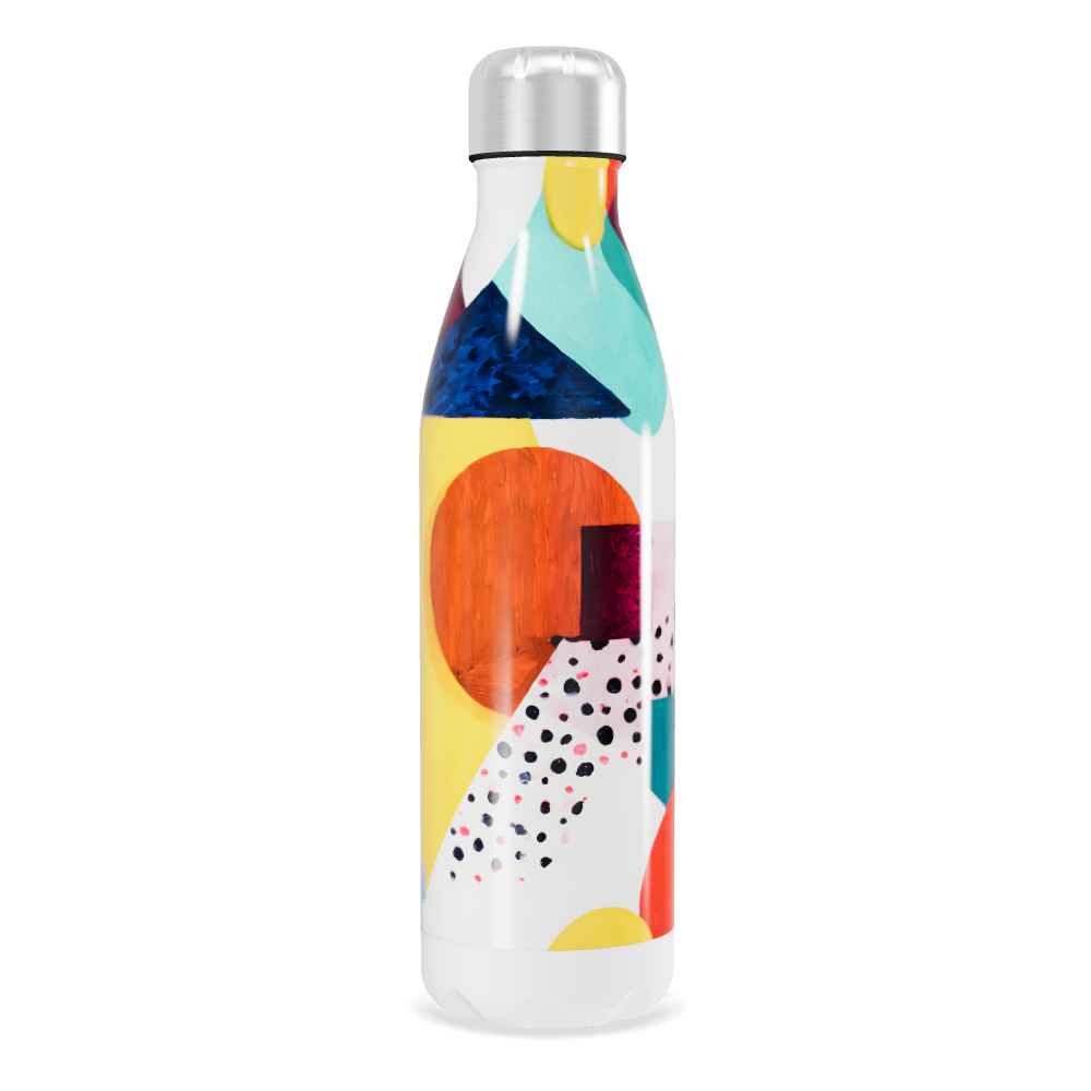 Garrafa Inox - Estampa Colorida 500ml