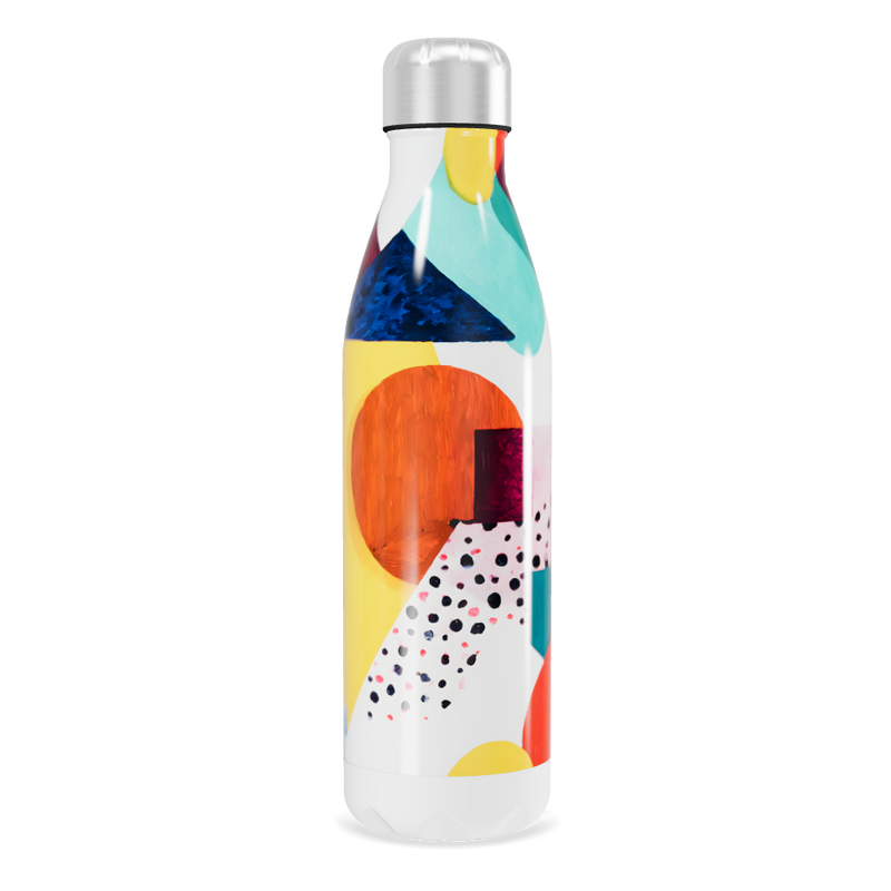 Garrafa Inox - Estampa Colorida 500ml