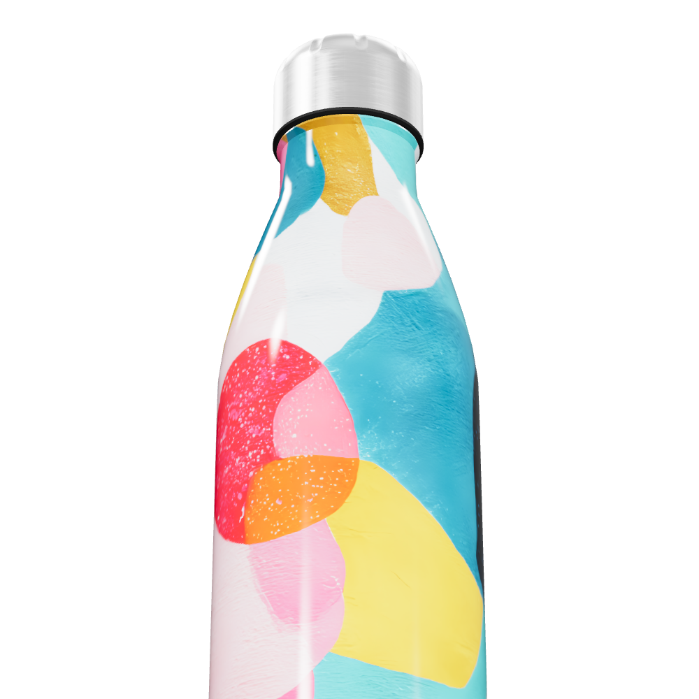 Garrafa Inox - Estampa Colorida 500ml