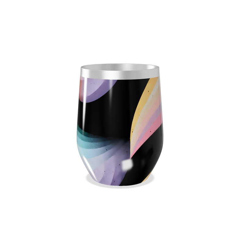 Copo Térmico Slim - Estampa Colorida aço inox