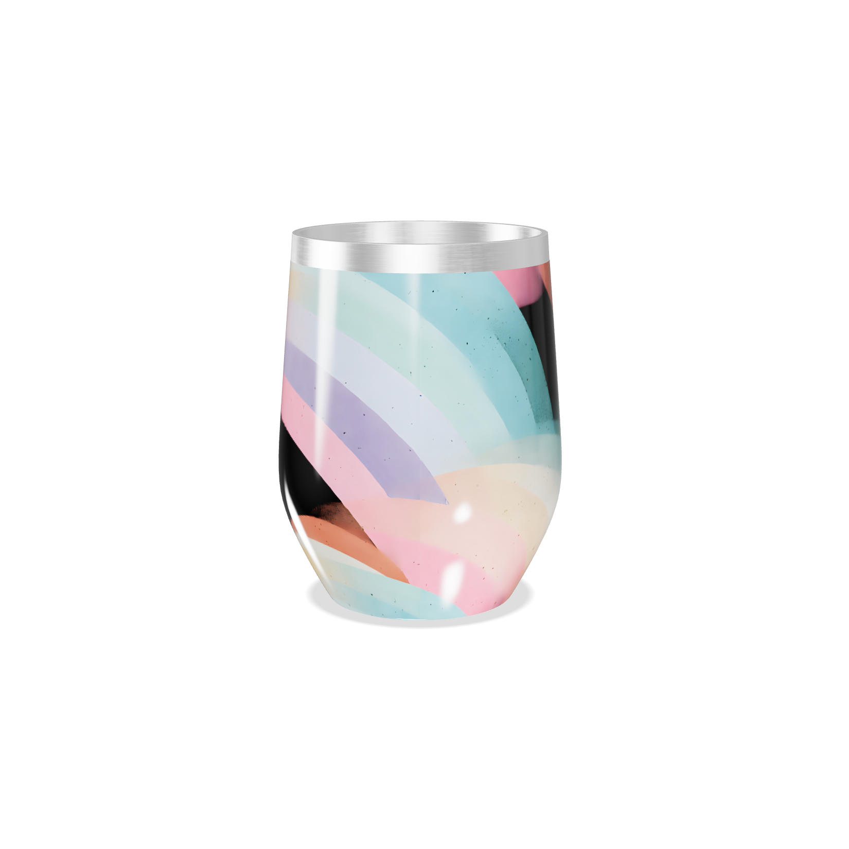 Copo Térmico Slim - Estampa Colorida aço inox