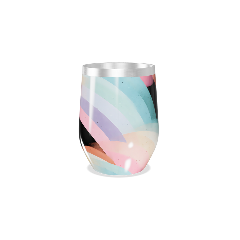 Copo Térmico Slim - Estampa Colorida aço inox