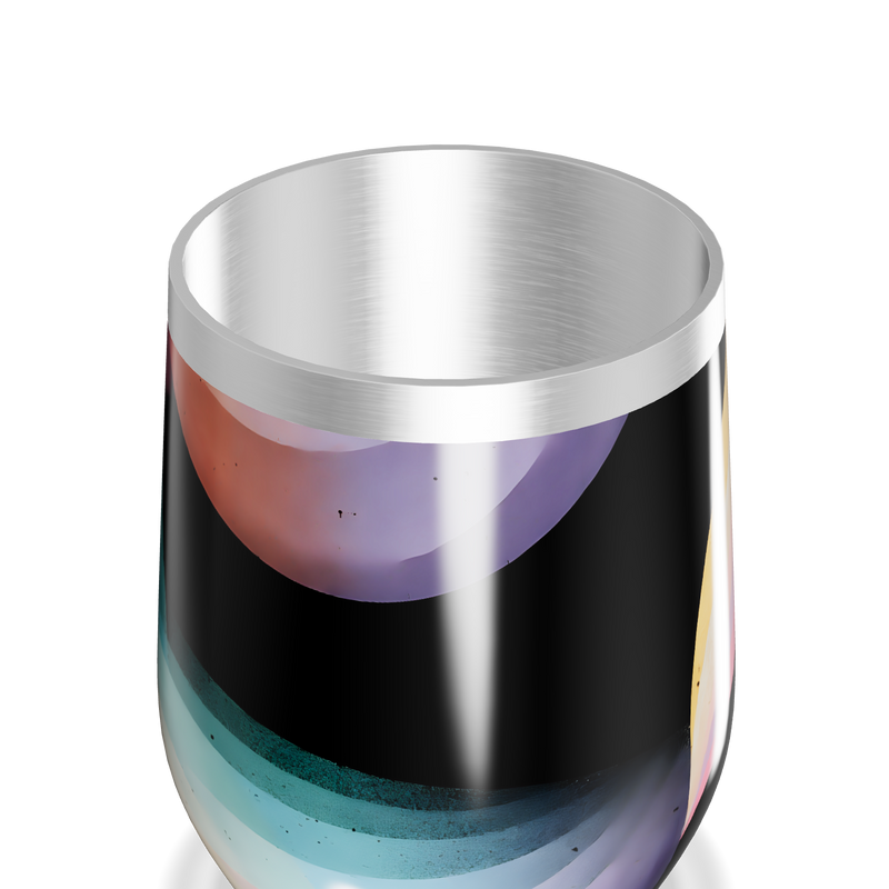 Copo Térmico Slim - Estampa Colorida aço inox