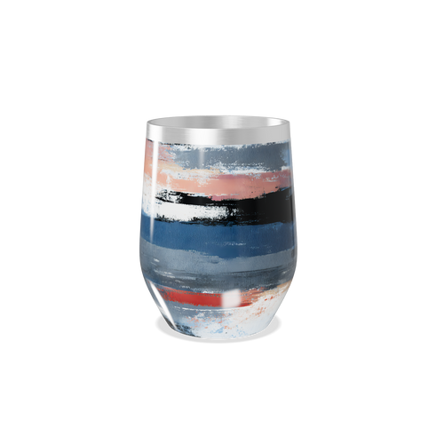 Copo Térmico Slim - Estampa Abstrata Multicolorida