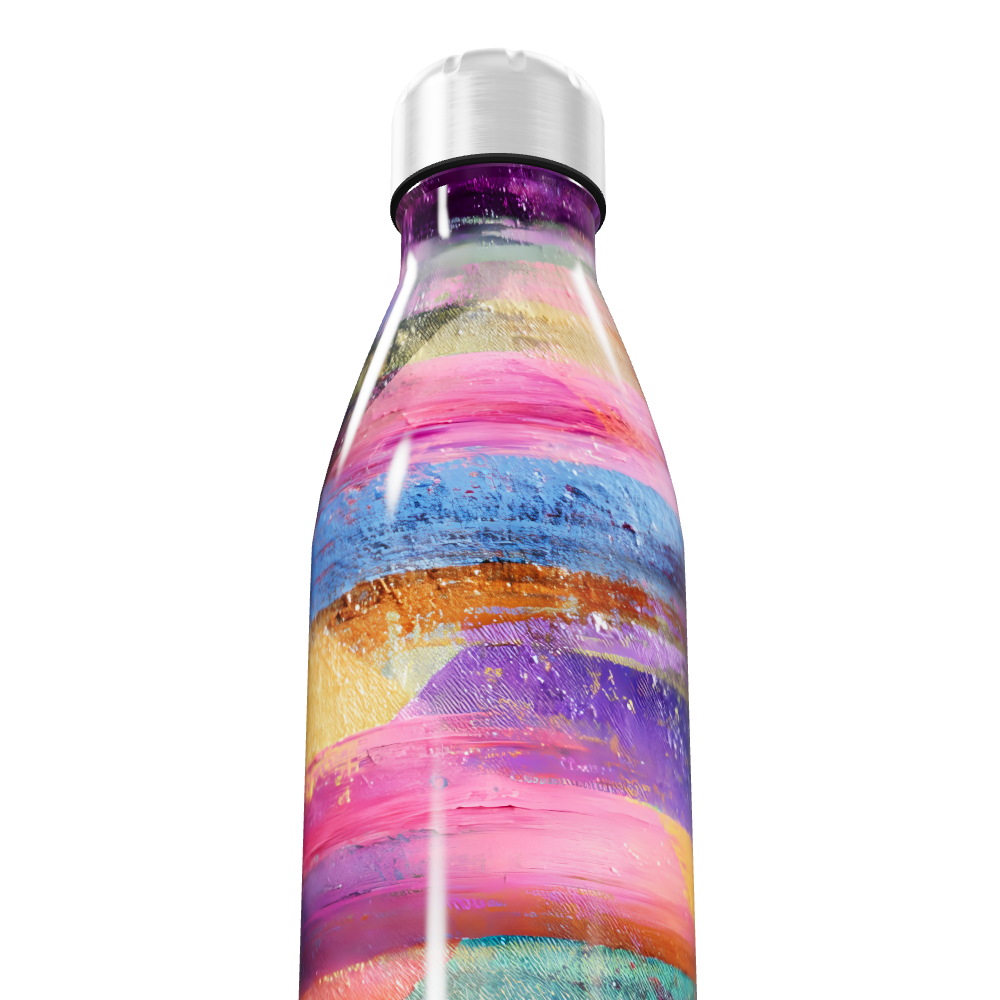 Garrafa Inox Colorida Multicolorida 500ml