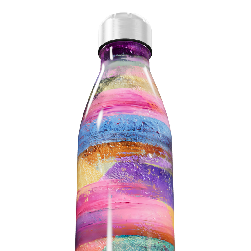Garrafa Inox Colorida Multicolorida 500ml