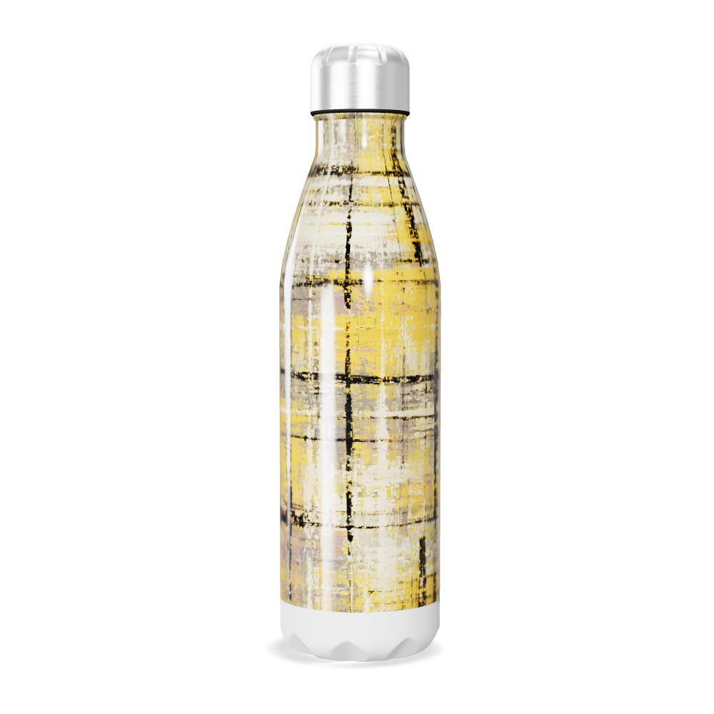 Garrafa Inox - Amarela Texturizada
