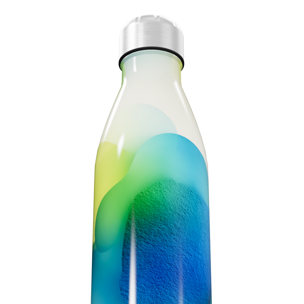 Garrafa Inox Estampa Colorida