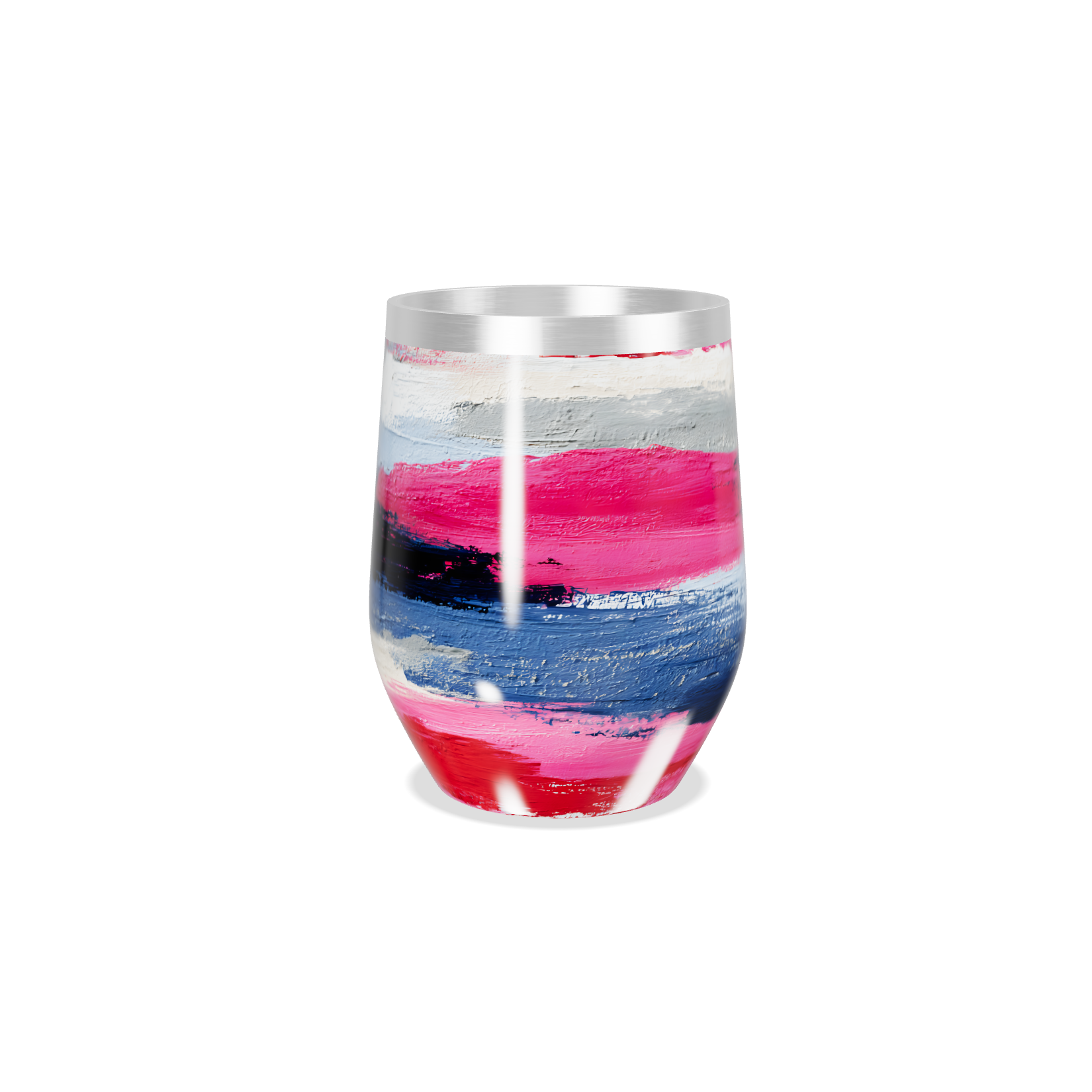 Copo Térmico Slim - Estampa Colorida Aço Inox