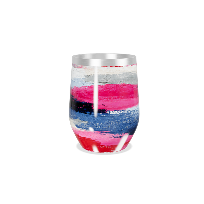 Copo Térmico Slim - Estampa Colorida Aço Inox