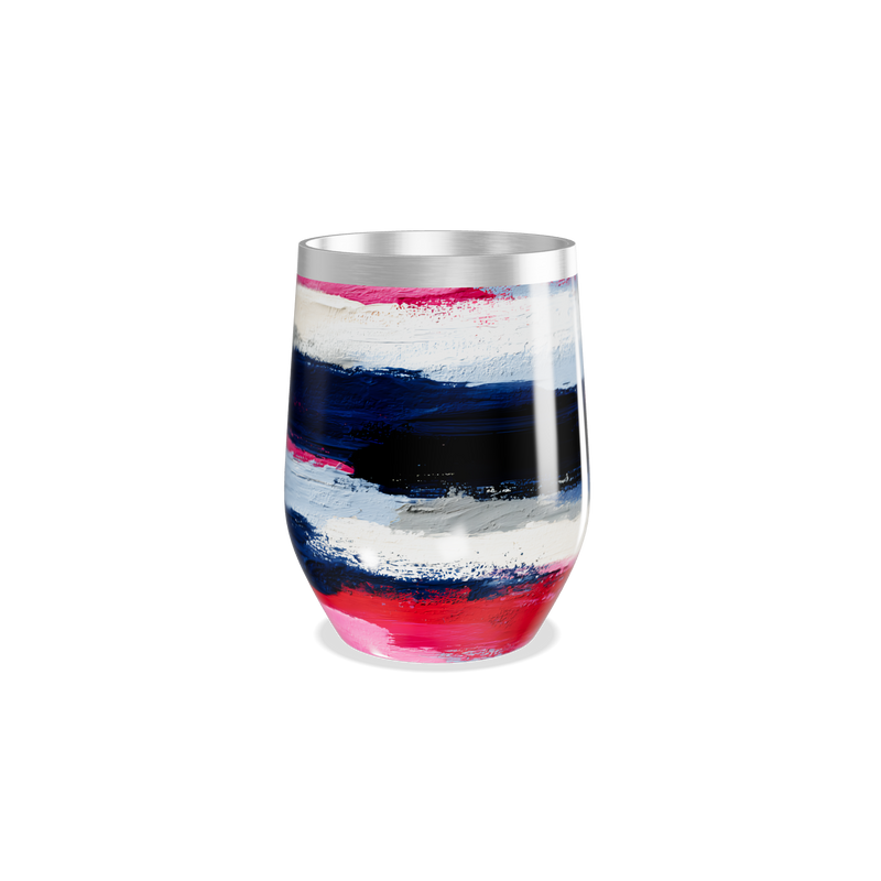 Copo Térmico Slim - Estampa Colorida Aço Inox