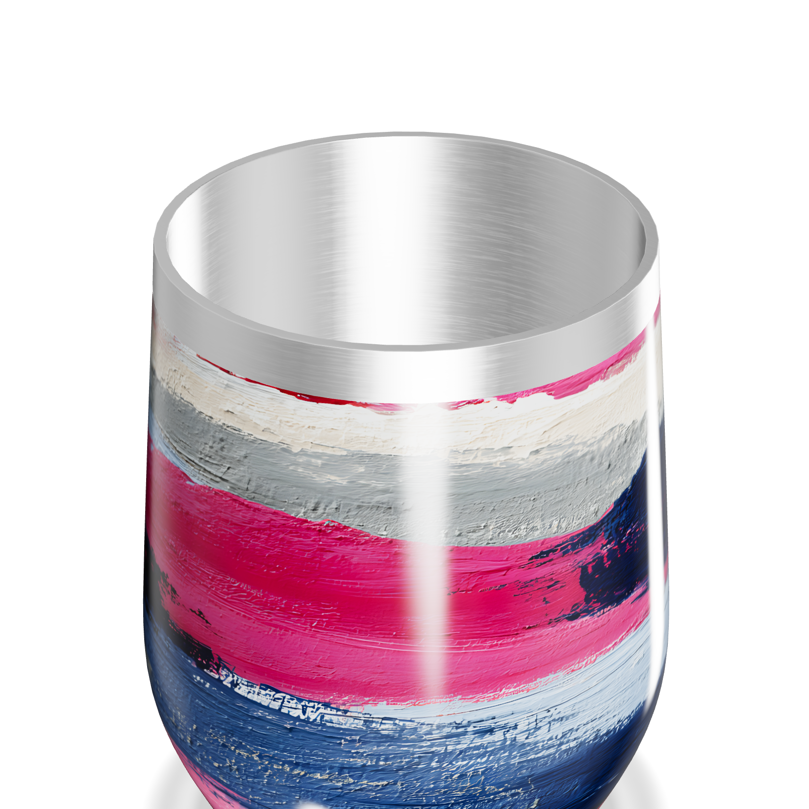 Copo Térmico Slim - Estampa Colorida Aço Inox