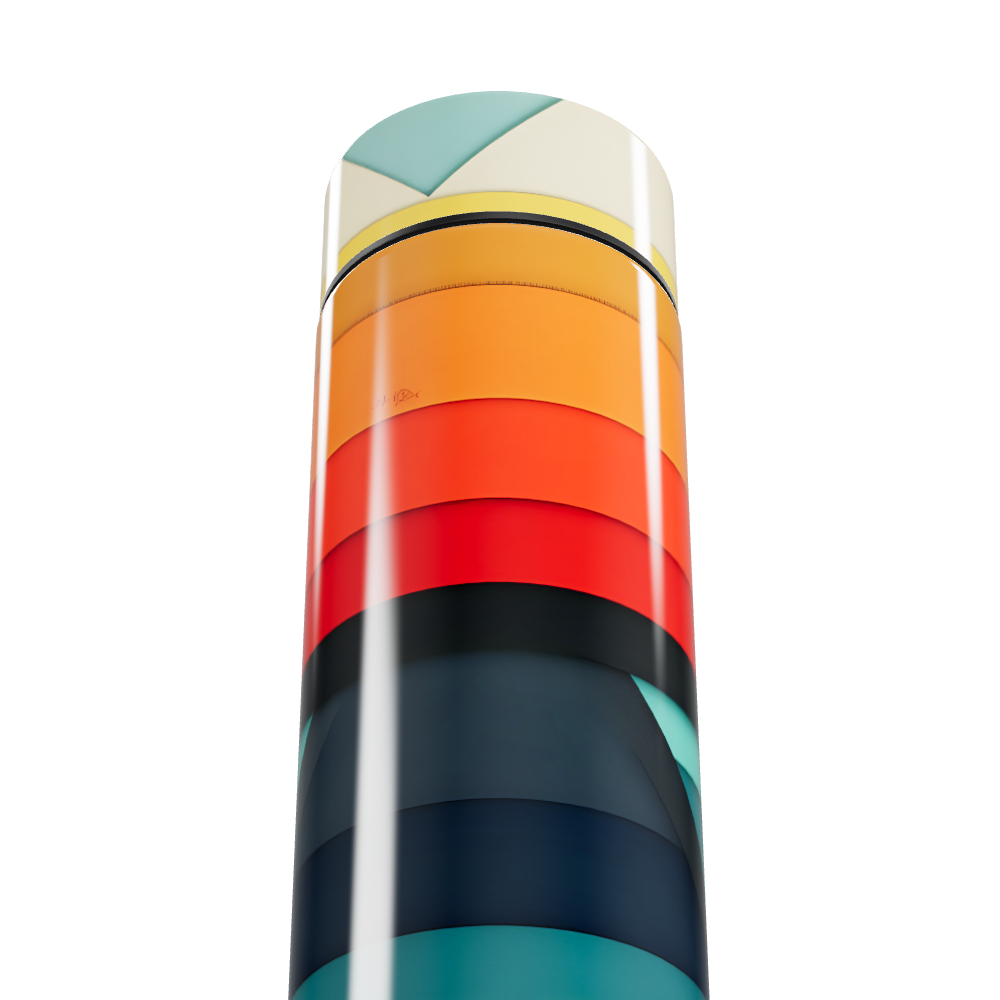 Garrafa Térmica Touch - Colorida com Display Digital