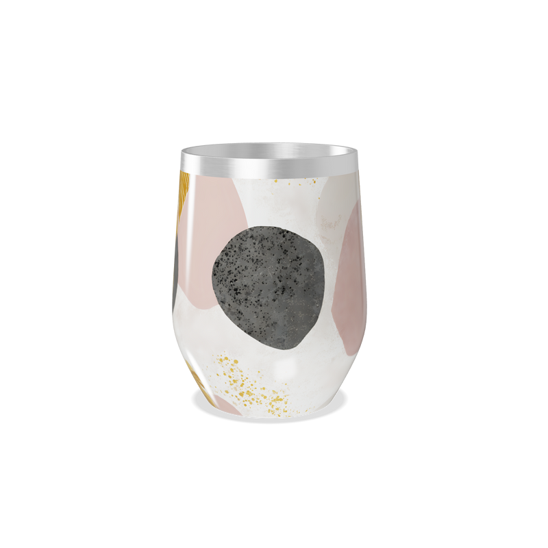 Copo Térmico Slim - Estampa Abstrata Colorida