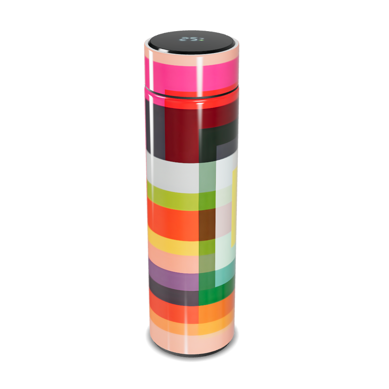 Garrafa Térmica Touch - Multicolorida com Display