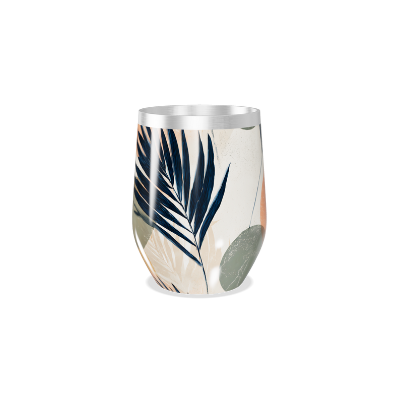 Copo Térmico Slim - Folhagem Tropical Colorido
