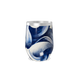 Copo Térmico Slim - Azul com Estampa Abstrata