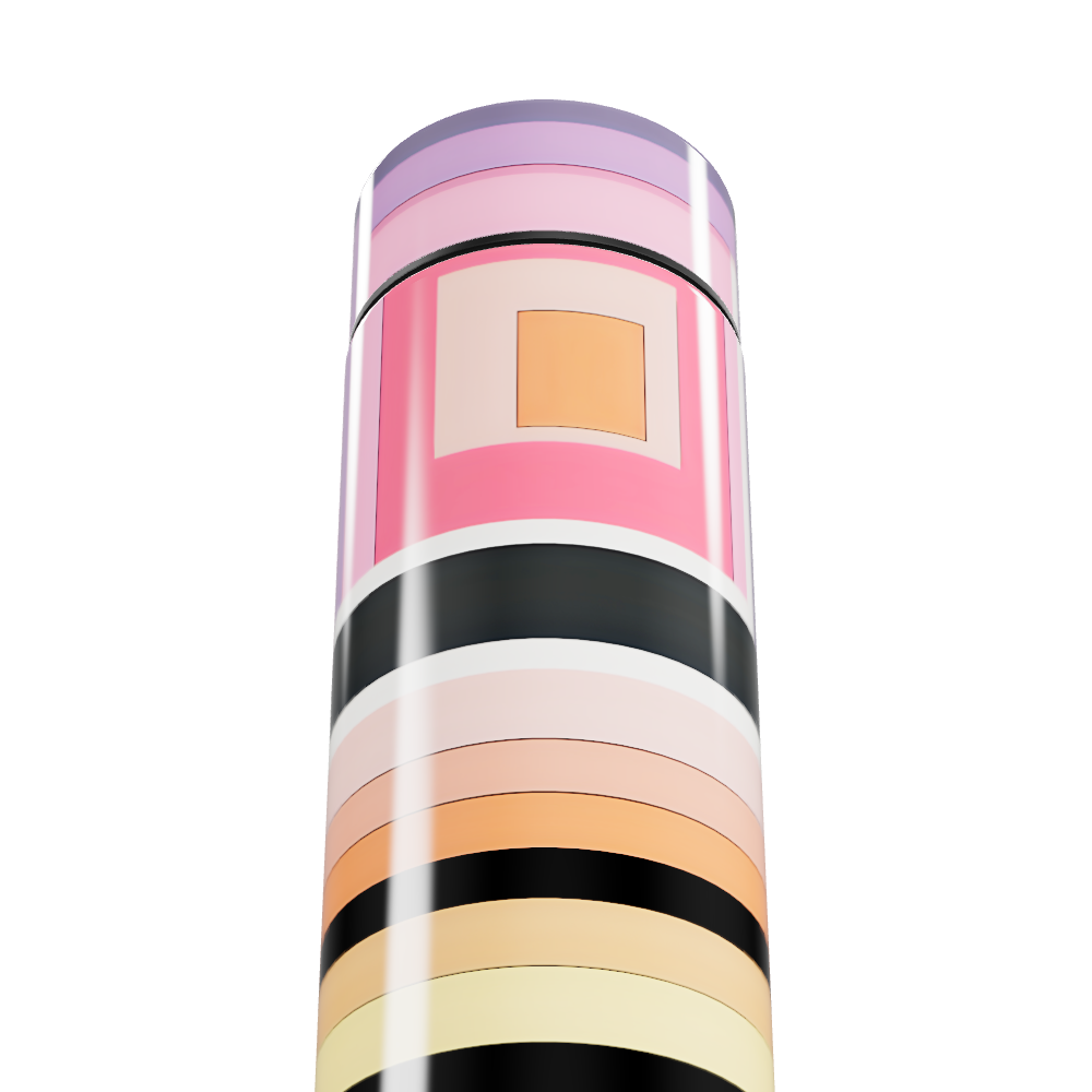 Garrafa Térmica Touch - Colorida Listrada