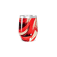 Copo Térmico Slim - Vermelho Abstrato Inox