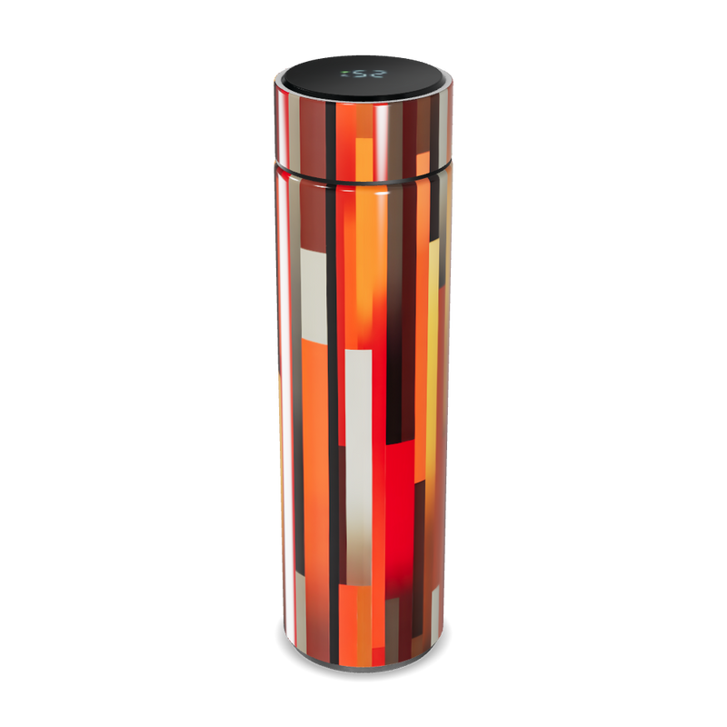 Garrafa Térmica Touch - Estampa Colorida Vertical