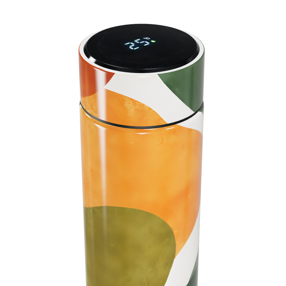 Garrafa Térmica Touch - Colorida com Display Digital