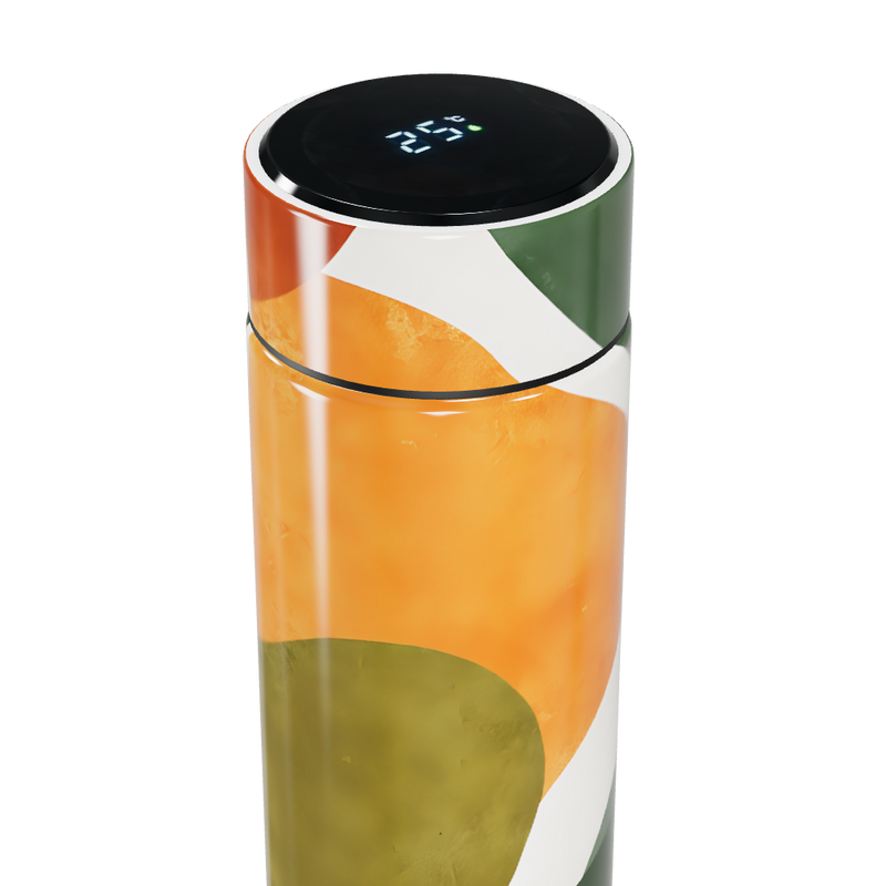 Garrafa Térmica Touch - Colorida com Display Digital