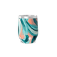 Copo Térmico Slim - Pintura Azul e Coral