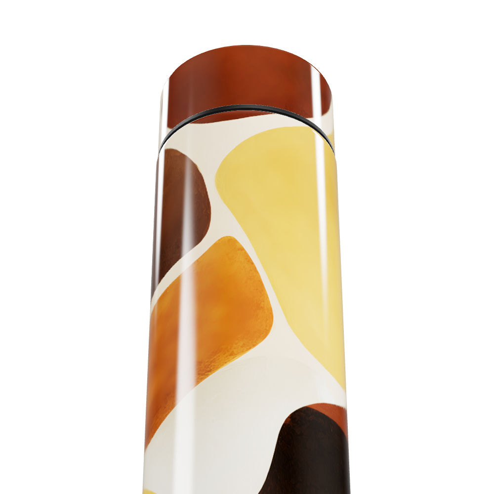 Garrafa Térmica Touch - Estampa Geométrica Colorida