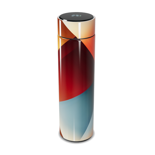 Garrafa Térmica Touch - Estampa Colorida Digital