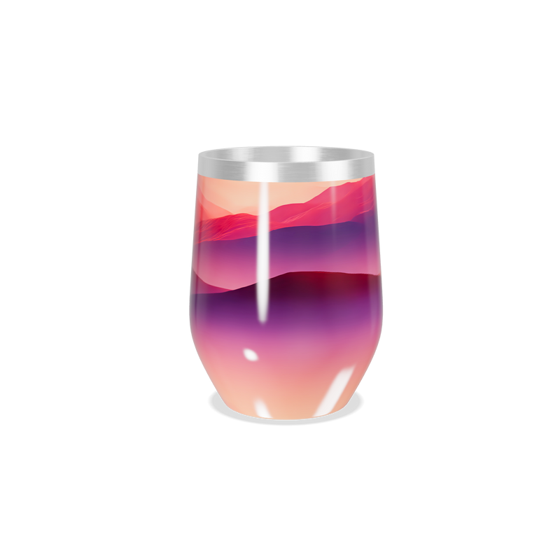 Copo Térmico Slim - Estampa Degradê Colorida