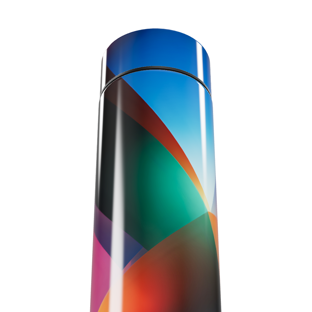 Garrafa Térmica Touch - Colorida com Display LED