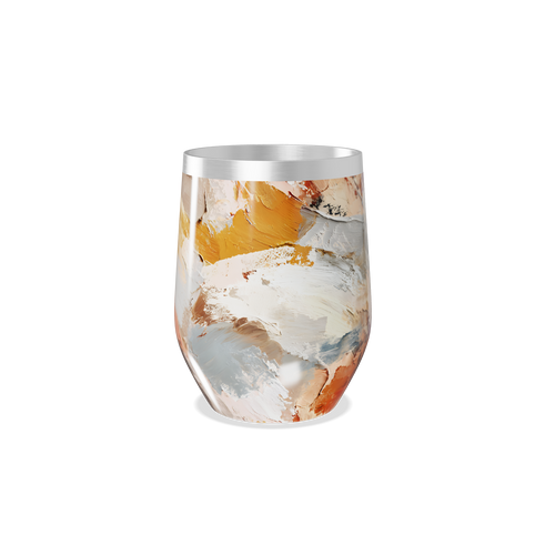 Copo Térmico Slim - Pintura Abstrata Colorida