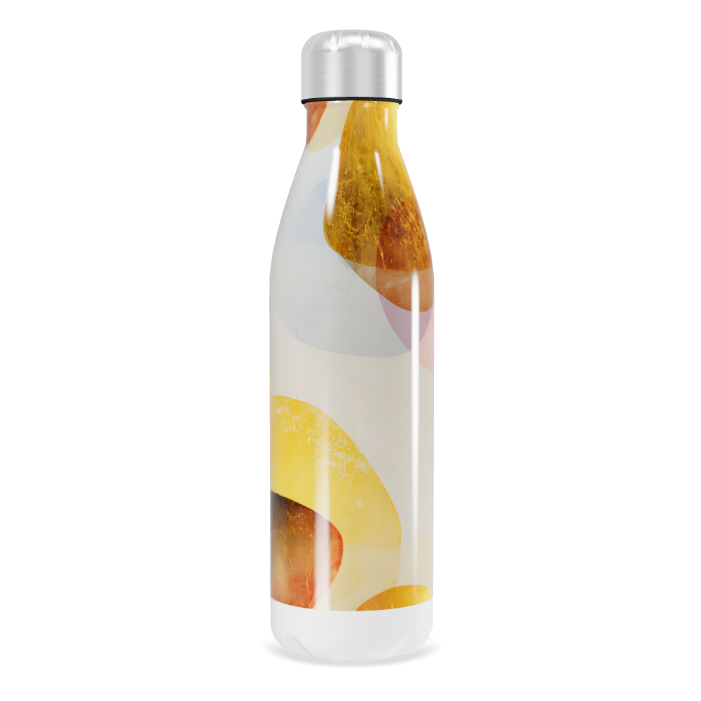 Garrafa Inox - Estampa Colorida Abstrata