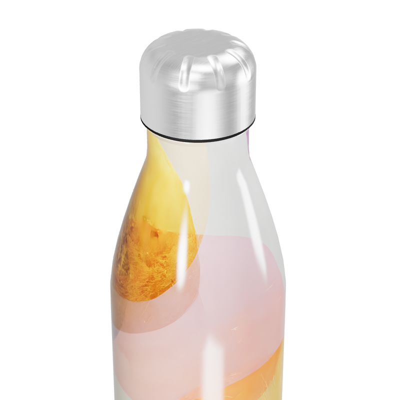 Garrafa Inox - Estampa Colorida Abstrata