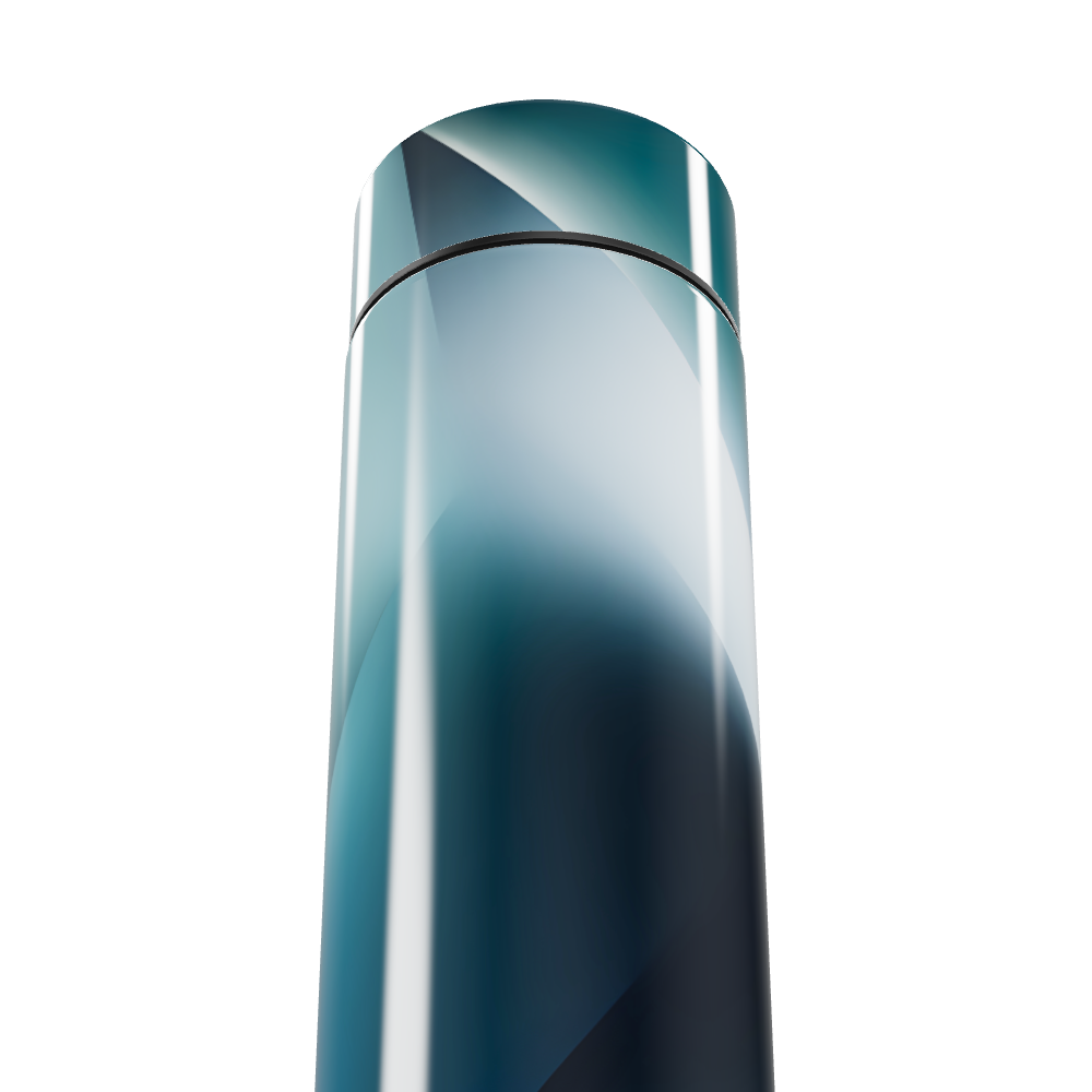 Garrafa Térmica Touch - Azul Metálico Digital