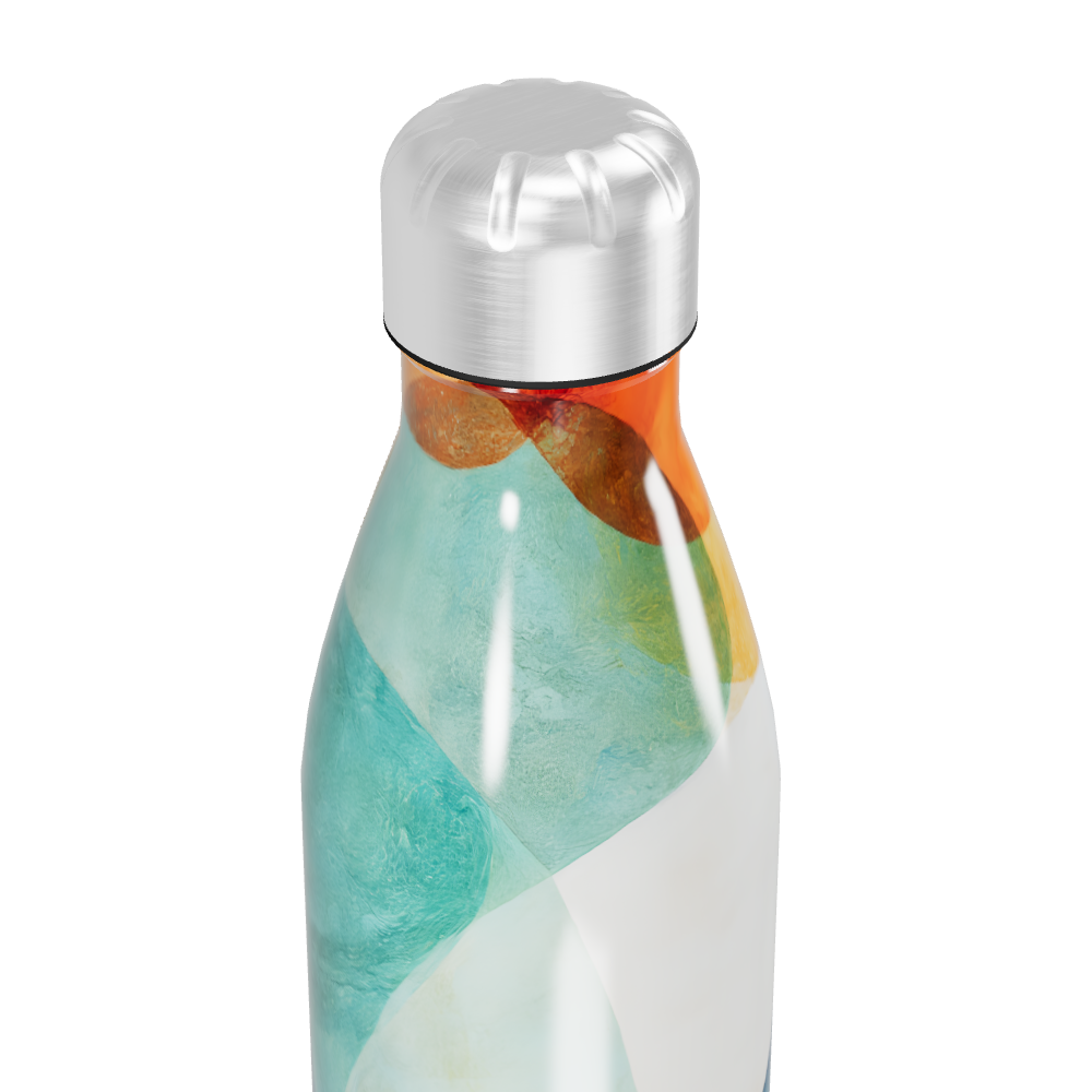 Garrafa Inox - Estampa Colorida Artística