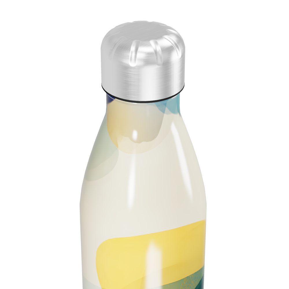 Garrafa Inox - Estampa Colorida Moderna