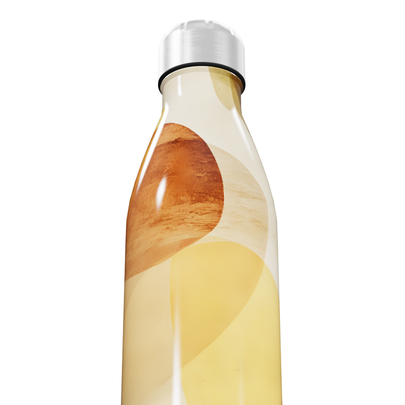 Garrafa Inox - Estampada Cores Terrosas