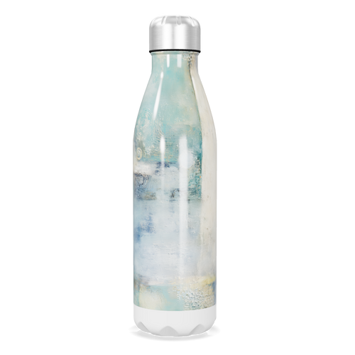 Garrafa Inox Azul - Estampa Artística