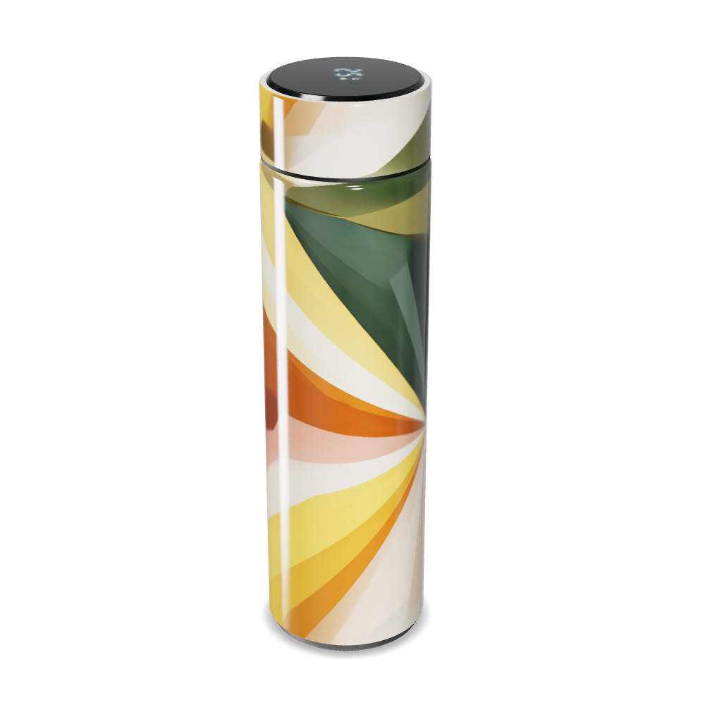 Garrafa Térmica Touch - Estampa Geométrica Colorida