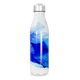 Garrafa Inox - Azul com Estampa Abstrata