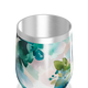 Copo Térmico Slim - Floral Aquarela Inox