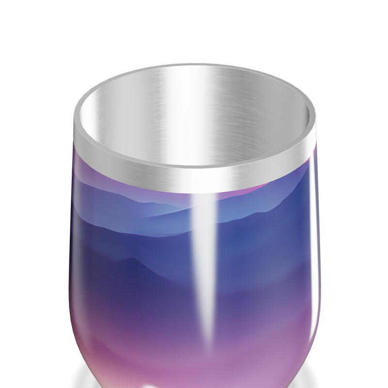 Copo Térmico Slim - Estampa Gradiente Colorida