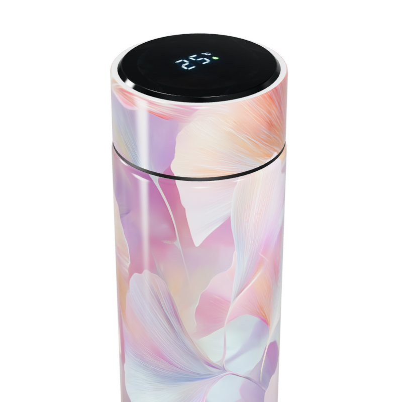 Garrafa Térmica Touch - Floral Pastel Digital
