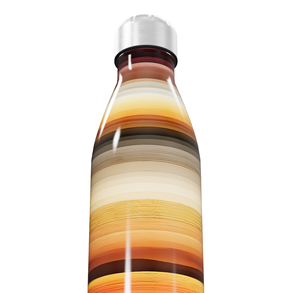 Garrafa Inox - Listrada Multicolorida